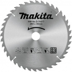 L&otilde;ikeketas Makita D-74077 TCT; 260x2,6x30 mm; T40; 15&deg;