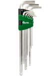 L-t&uuml;&uuml;pi kuuskant v&otilde;tmete komplekt Fortis 4317784729468; 1,5-10 mm; 9 tk