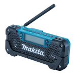 Raadio Makita DEBMR052; 12 V (ilma aku ja laadijata)