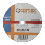 Abrasiiv l&otilde;ikeketas Cortex 31508; 230x2,0 mm; 10 tk