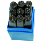 Numbrite markerid Condor Werkzeug C0051/4; 4 mm; 9 tk