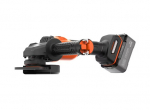 Akunurklihvija Black & Decker BCG6L8D2S-QW; 18 V; 115 mm; 2x2,0 Ah aku