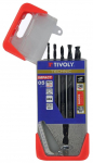 Puurikomplekt metalli jaoks Tivoly 11434370002; 2-6 mm; 5 tk