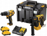 T&ouml;&ouml;riistakomplekt DeWalt DCK2102L2T-QW (DCH072 + DCD706); 12 V; 2x3,0 Ah aku