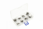 Klambrid Hogert HT2C082 plasti jootmiseks; 300 tk.