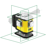 Ristjoonlaser Nivel System CL5G; roheline