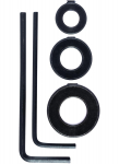 S&uuml;gavuse piiraja komplekt Bosch 2609255318; 6/8/10 mm; 5 tk