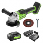 Nurklihvija Greenworks GD24AGK4; 24 V; 1x4,0 Ah aku
