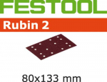 Lihvpaber vibrolihvmasinatele Rubin2; 80x133 mm; P120; 50 tk
