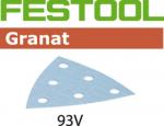 Lihvpaber deltalihvmasinatele Granat; 93 V; P40; 50 tk