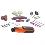 Rootort&ouml;&ouml;riist Li-Ion akuga Black & Decker BCRT8I-XJ; 7,2 V + 36 tarvikut