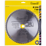 Saeketas puidule Condor CON-TCT-2506; 250 mm; Z60