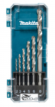 Puurikomplekt metalli jaoks Makita D-75742; HSS-G; 2-8 mm; 6 tk