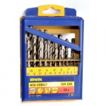 Metallipuuride komplekt Irwin Cobalt; 1-10 mm; 19 tk