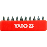 Kruviotsikute komplekt Yato YT-0470; PZ1; 25 mm; 10 tk