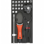 T&ouml;&ouml;riistakomplekt Sonic Equipment 602205; 22 tk