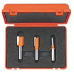 Freeside komplekt CMT plywood groove; 1/4'' (6,35 mm); 3 osa.