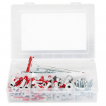 Komplekt Fischer PROFI-BOX DUOLINE; 91 tk