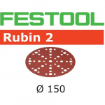 Lihvpaber ekstsentriklihvmasinatele Festool STF 150 mm; 48; P120; RU2; 10 tk
