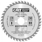 Saeketas puidule CMT 292; 170x2,6x30; Z40; 15&deg;
