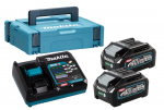 Tarvikute komplekt Makita 191J97-1; 40 V; 2x4,0 Ah aku + laadija DC40RA