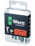 L&ouml;&ouml;kkruvikeerajate otsakute komplekt Wera WE05057665001; Impaktor; 1/4''; Torx; TX25; 50 mm; 5 tk