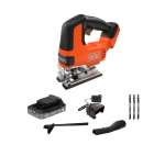 Akutikksaag Black & Decker BLCJS78E1-QW; 18 V; 200 mm; 1x2,5 Ah aku