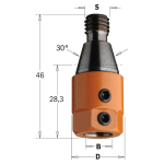 Adapter CMT 303.080.01; M10/30&deg;