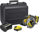 Akuketassaag Stanley SFMCS500M2K-QW; 18 V; 2x4,0 Ah aku