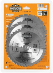 Saeketas puidule CMT Contractor; 190x2,2/1,4x30; Z24/Z24/Z40; 15&deg;/20&deg;; 3 tk