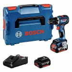 Trell-kruvikeeraja Bosch GSR 18V-90 C; 18 V; 2x4,0 Ah aku