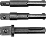 Adapterite komplekt Yato YT-04686; SDS-PLUS 1/4'', 3/8'', 1/2''