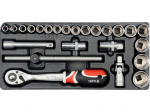 T&ouml;&ouml;riistakomplekt Yato YT-5537; 1/2''; 24 tk