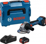 Akunurklihvija Bosch GWS 18V-8 Professional; 125 mm; 18 V; 2x4,0 Ah aku + L-Boxx 136