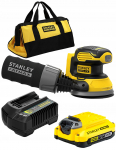 Ekstsentriklihvmasin Stanley SFMCW220D1S-QW; 18 V; 1x2,0 Ah aku