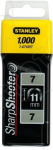 Klambrid Stanley; 11 mm, 1000 tk.; t&uuml;&uuml;p 7; tsingitud