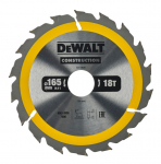 Saeketas puidule DeWalt DT1936-QZ; 165x30x1,5 mm; Z18; 20&deg;