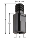 Adapter ARBOR S=M10-M12X1 LB=25