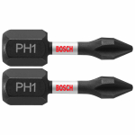 Kruviotsik Bosch Impact Control; PH1; 25 mm; 2 tk