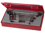 K&auml;ristiga mutriv&otilde;tmete komplekt Teng Tools TT6508R; 8 tk