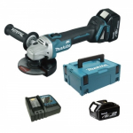 Nurklihvija Makita DGA504RTJ; 18 V; 2x5,0 Ah aku