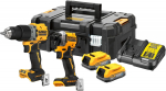 T&ouml;&ouml;riistakomplekt DeWalt DCK2050E2T-QW (DCD805 + DCF850); 18 V; 2x1,7 Ah aku