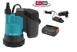 Aiapump Gardena 2000/2 P4A; 18 V; 1x2,5 Ah aku
