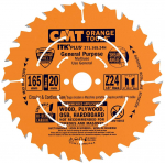Saeketas puidule CMT 271; 165x1,7x20; Z24; 18&deg;