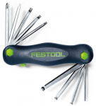 L-t&uuml;&uuml;pi kuuskant v&otilde;tmete komplekt Festool Toolie