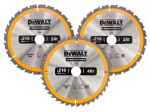 Saeketas puidule DeWalt DT1963; 250 mm; 2x24T; 1x48T; 3 tk