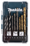 Puuride komplekt Makita D-71962; 5/6/8 mm; 9 tk