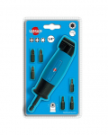 Nurga p&ouml;&ouml;rlemiskompensaator LEMAN F56007; 1/4'' + Kruvikeeraja otsakud