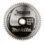 Saeketas alumiiniumile Makita; 165x1,8x20,0 mm; Z60; 5&deg;