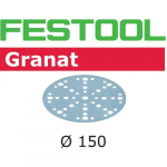 Lihvpaber ekstsentriklihvmasinatele Festool STF 150 mm; 48; P180; GR; 10 tk